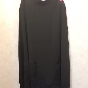 Plus Size Midi Skirt